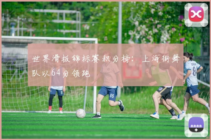 世界滑板锦标赛积分榜：上海街舞队以64分领跑